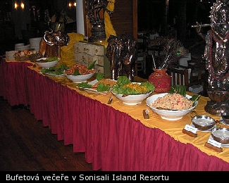 Bufetová večeře v Sonisali Island Resortu